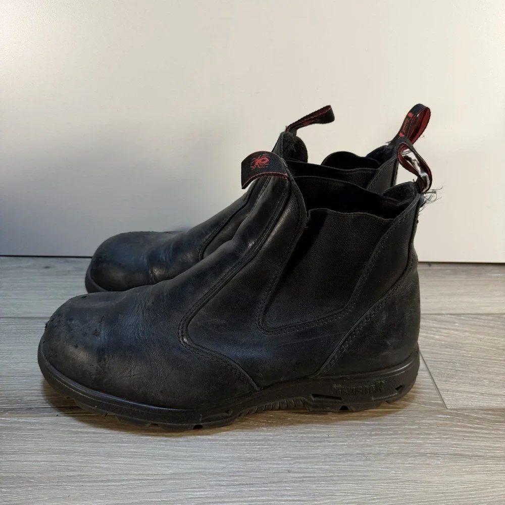 Redback Austraila Easy Escape Slip On Chelsea Work Boots U.S. Size 12.5 Men's